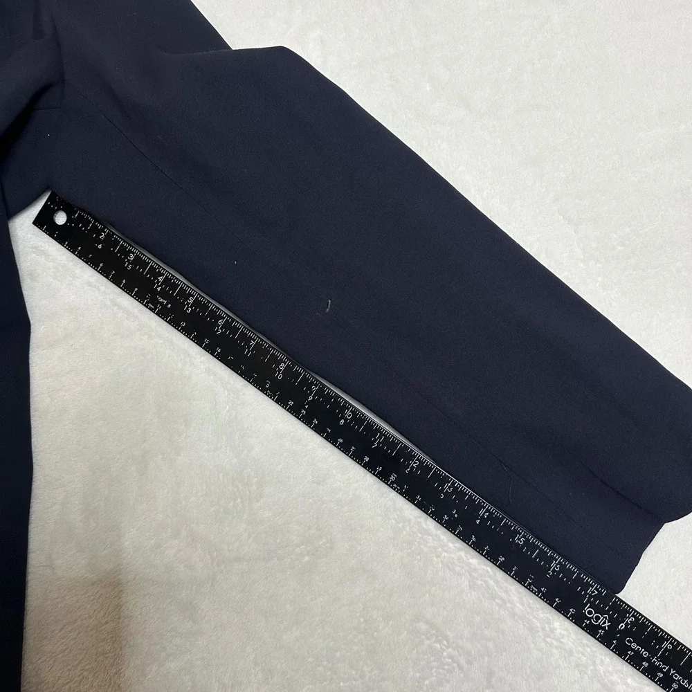 Lauren Ralph Lauren Navy Wool Double Breasted Blazer Gold Crest Buttons 14 - Picture 13 of 13